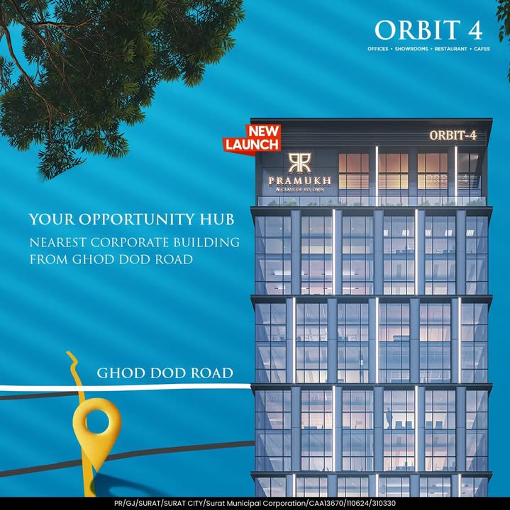 Pramukh Group,  orbit4, pramukhgroup, pramukhsurat, realestate, suratproperty, luxury
