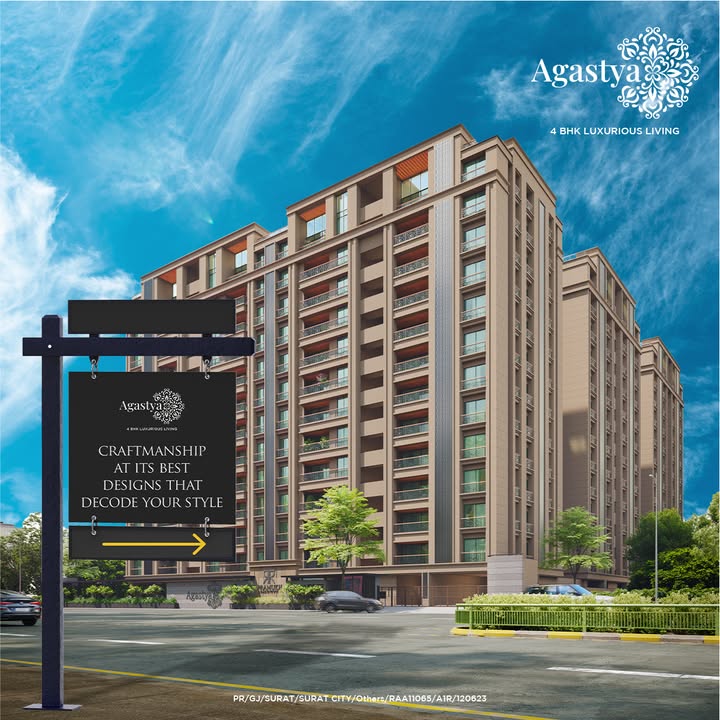 Pramukh Group,  pramukh, pramukhhomes, pramukhgroup, realestatedeveloper, 4bhk, surat, agastya