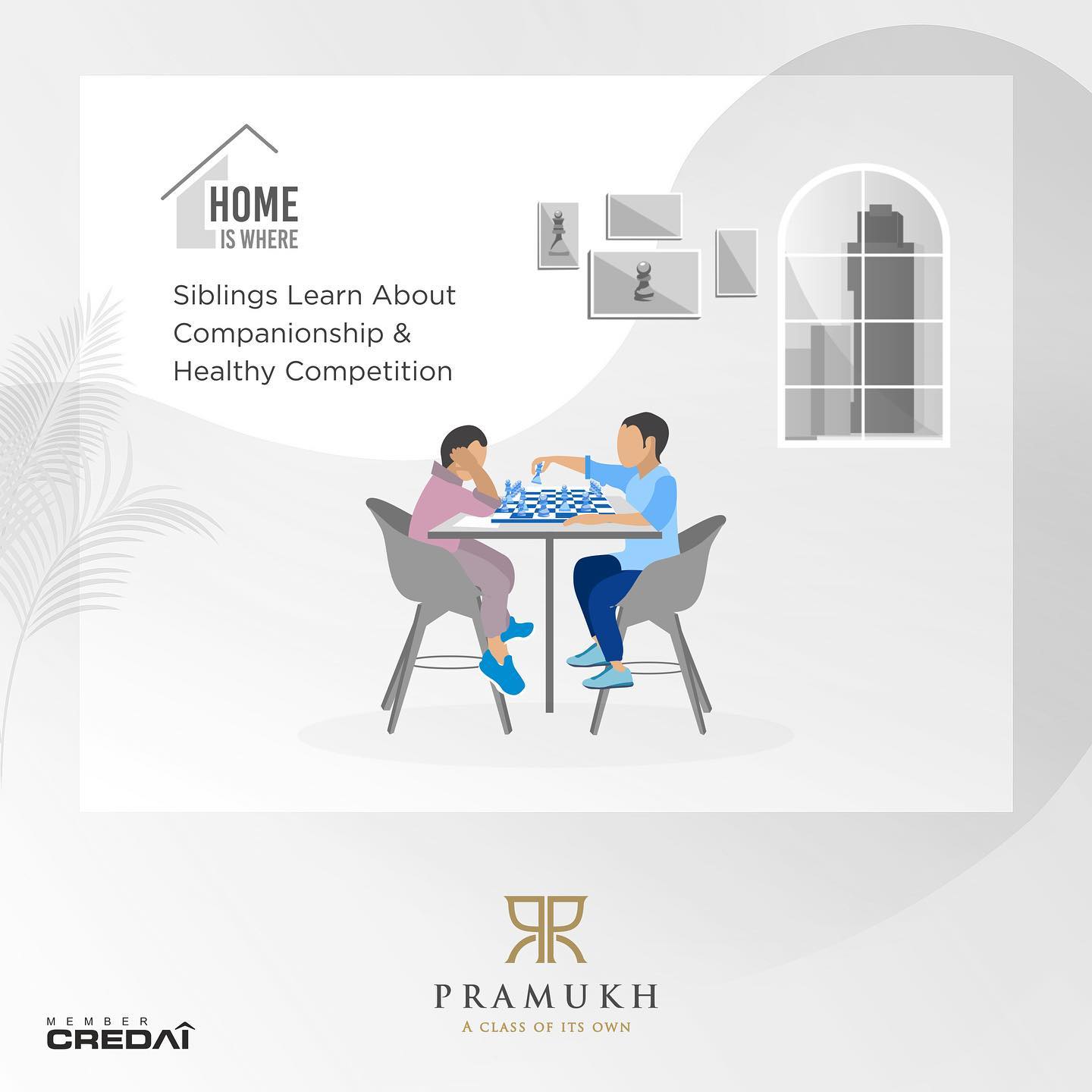 Pramukh Group,  PramukhGroup, RealEstate, AClassOfItsOwn, HomeLove, ChildrensDay, companionship