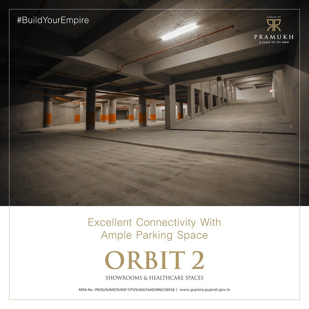 Pramukh Group,  PramukhGroup, RealEstate, AClassOfItsOwn, Orbit2, CommercialSpaces, Surat, Commercial, CommercialProperty, CommercialProject, BuildYourEmpire