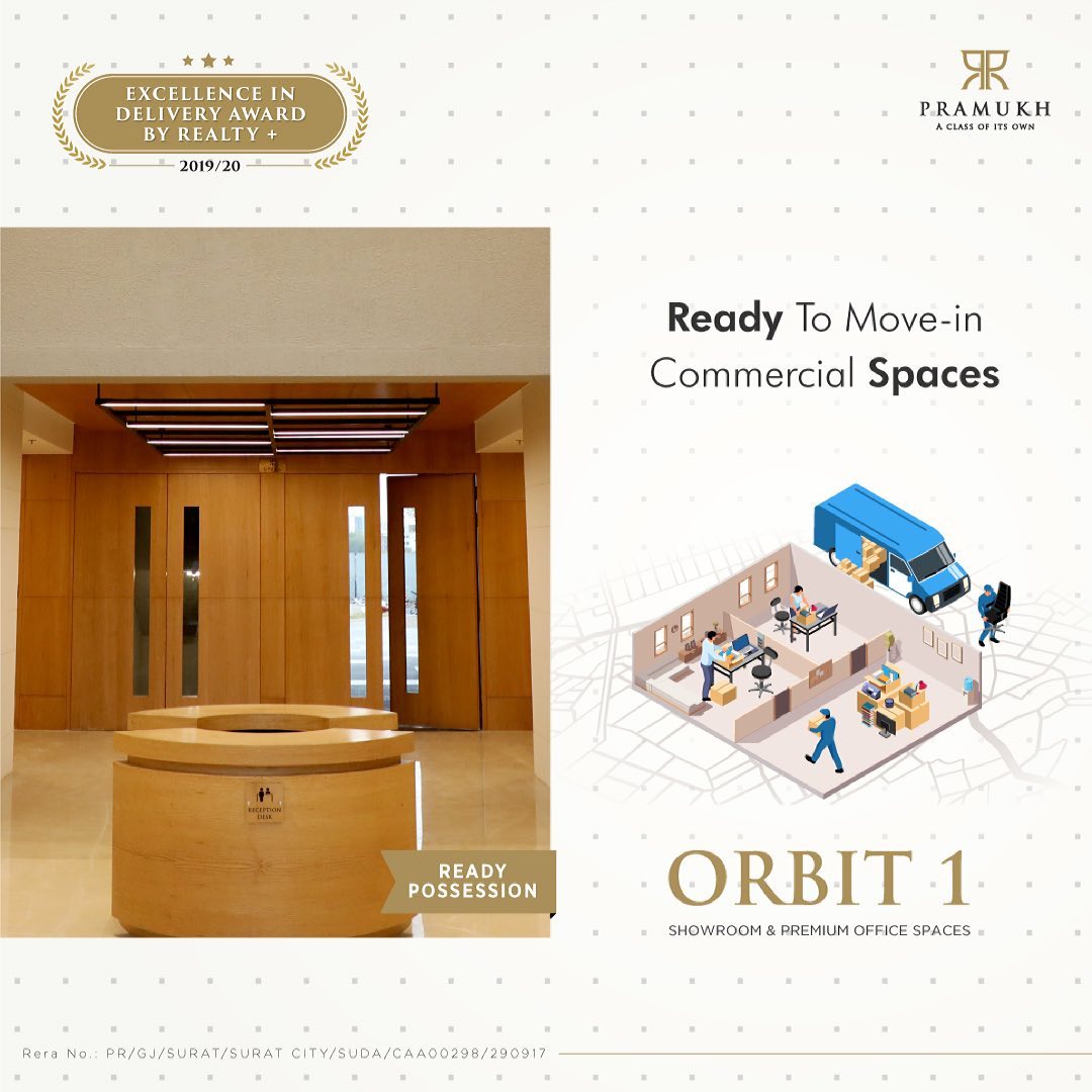 Pramukh Group,  PramukhGroup, RealEstate, Orbit1, CommercialSpace, OfficeSpaces, Offices