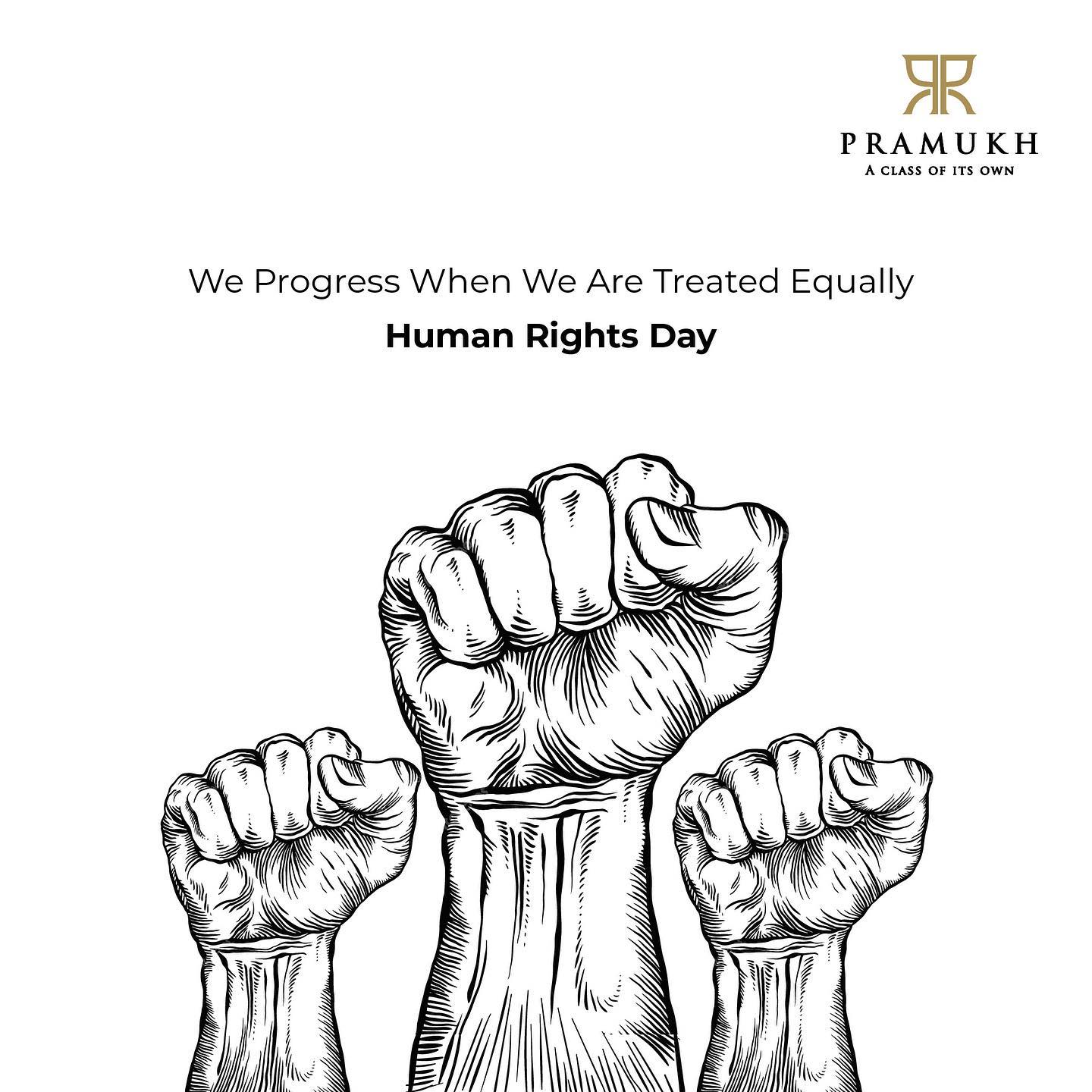 Pramukh Group,  PramukhGroup, RealEstate, Residential, Commercial, AClassOfItsOwn, humanrightsday