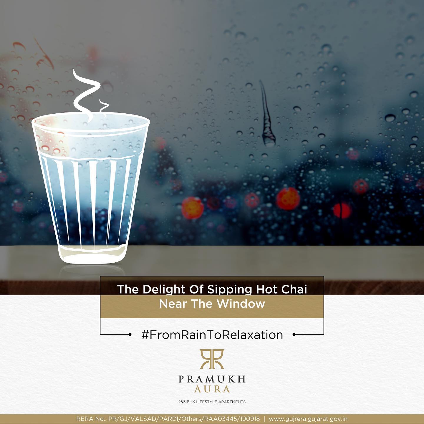 Pramukh Group,  FromRainToRelaxation, PramukhGroup, RealEstate, AClassOfItsOwn, PramukhAura