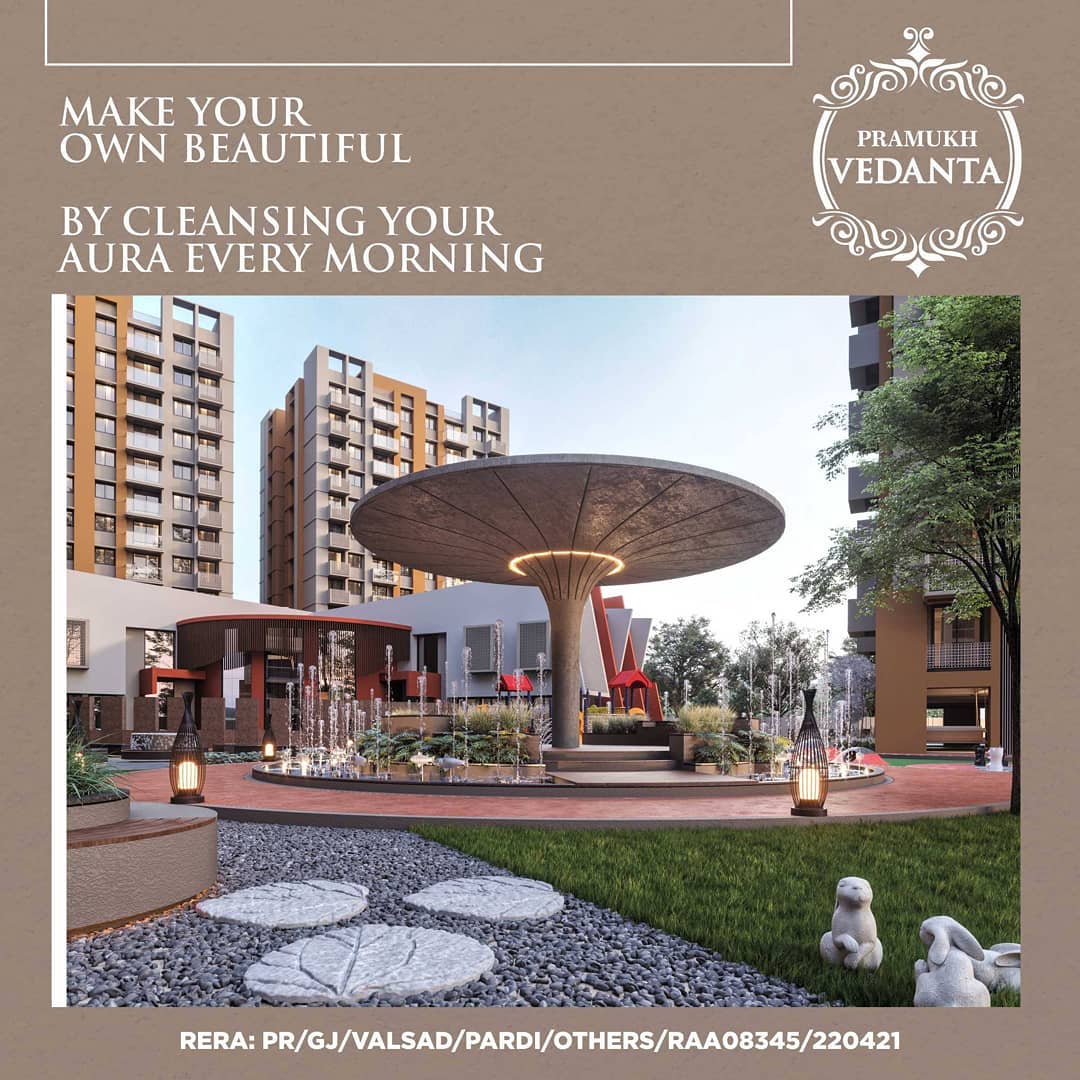 Pramukh Group,  PramukhGroup, RealEstate, AClassOfItsOwn, MakeYourOwnBeautiful, Residential, Vedanta, ResidentialProjects, 3BHK, 4BHK, 3BHKApartments, 4BHKApartments