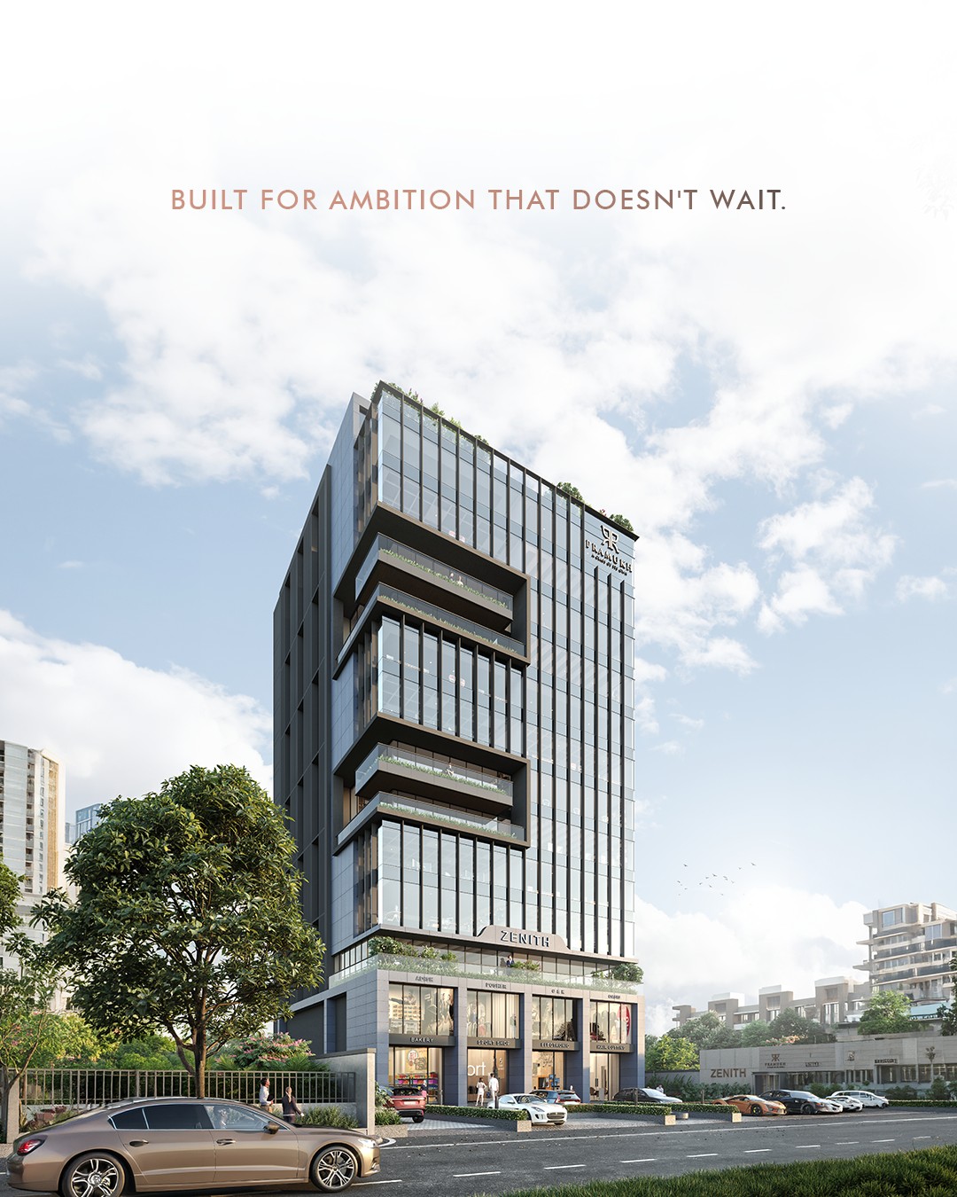 Pramukh Group,  Zenith, PramukhZenith, VesuSurat, CommercialSpacesSurat, PramukhGroup