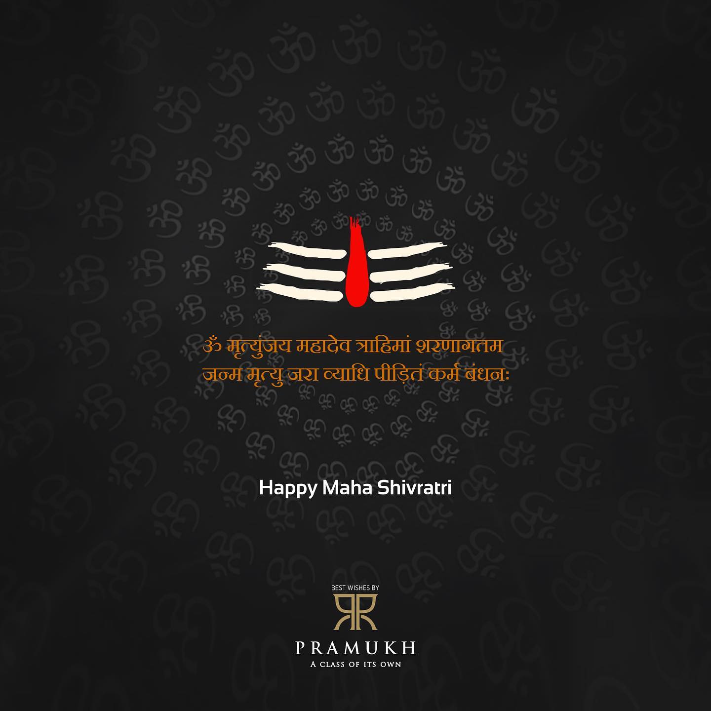 Pramukh Group,  PramukhGroup, RealEstate, AClassOfItsOwn, HappyMahashivratri, Mahashivratri