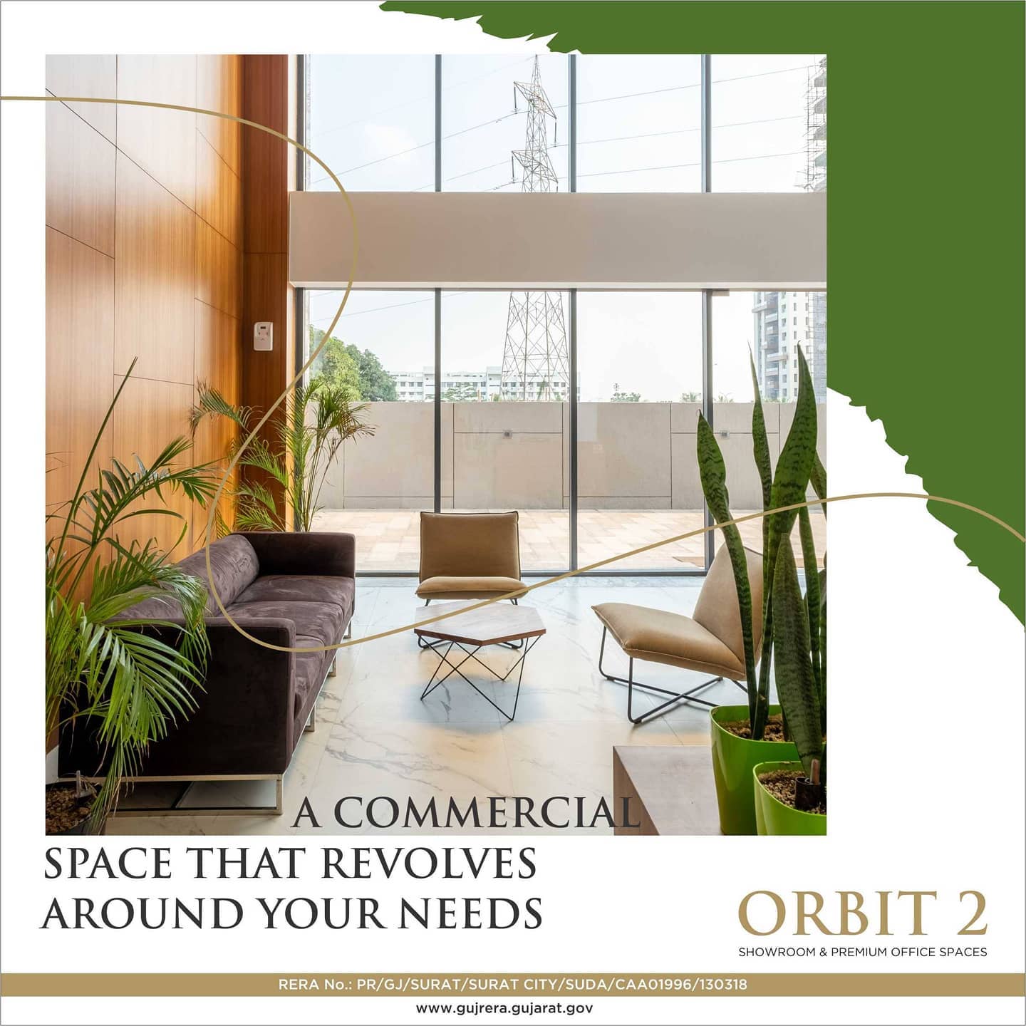 Pramukh Group,  PramukhGroup, RealEstate, AClassOfItsOwn, Orbit2, CommercialSpaces, CommercialProperty, OfficeSpaces