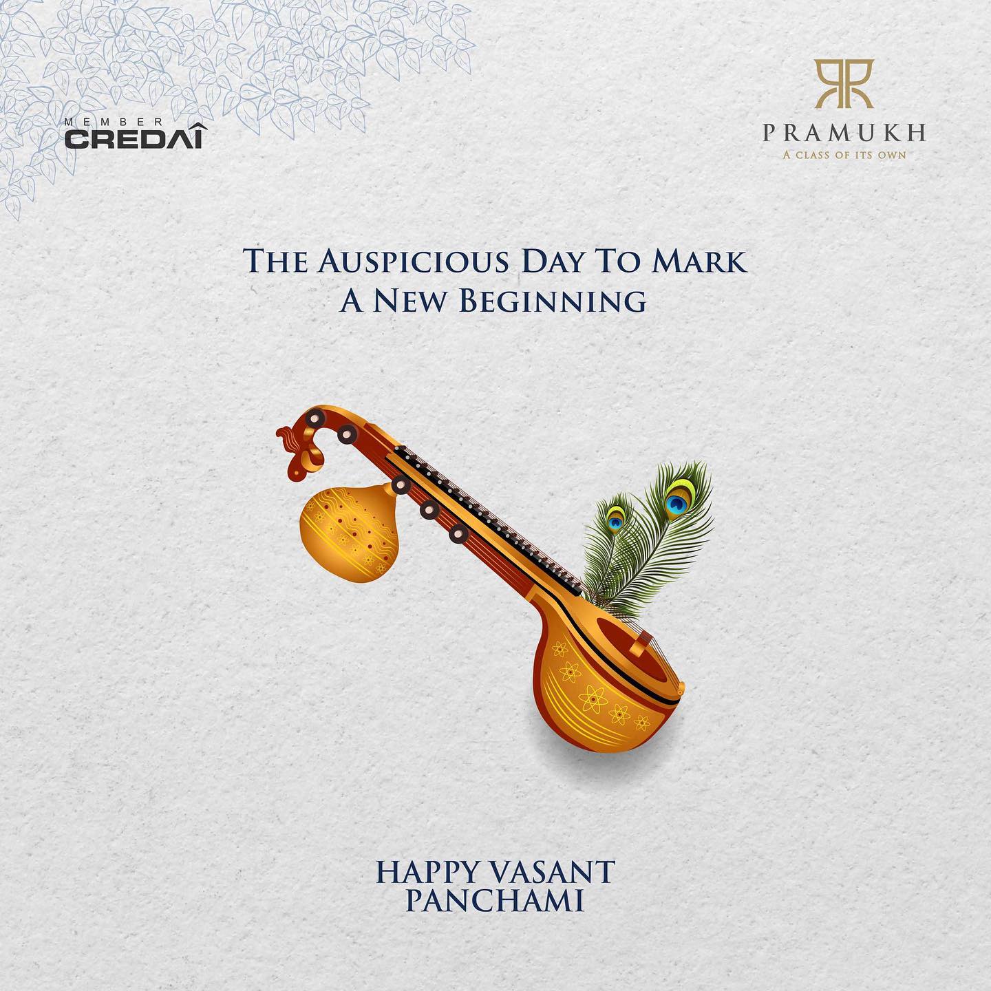 Pramukh Group,  PramukhGroup, RealEstate, AClassOfItsOwn, VasantPanchami, NewBeginning, VasantPanchami2021