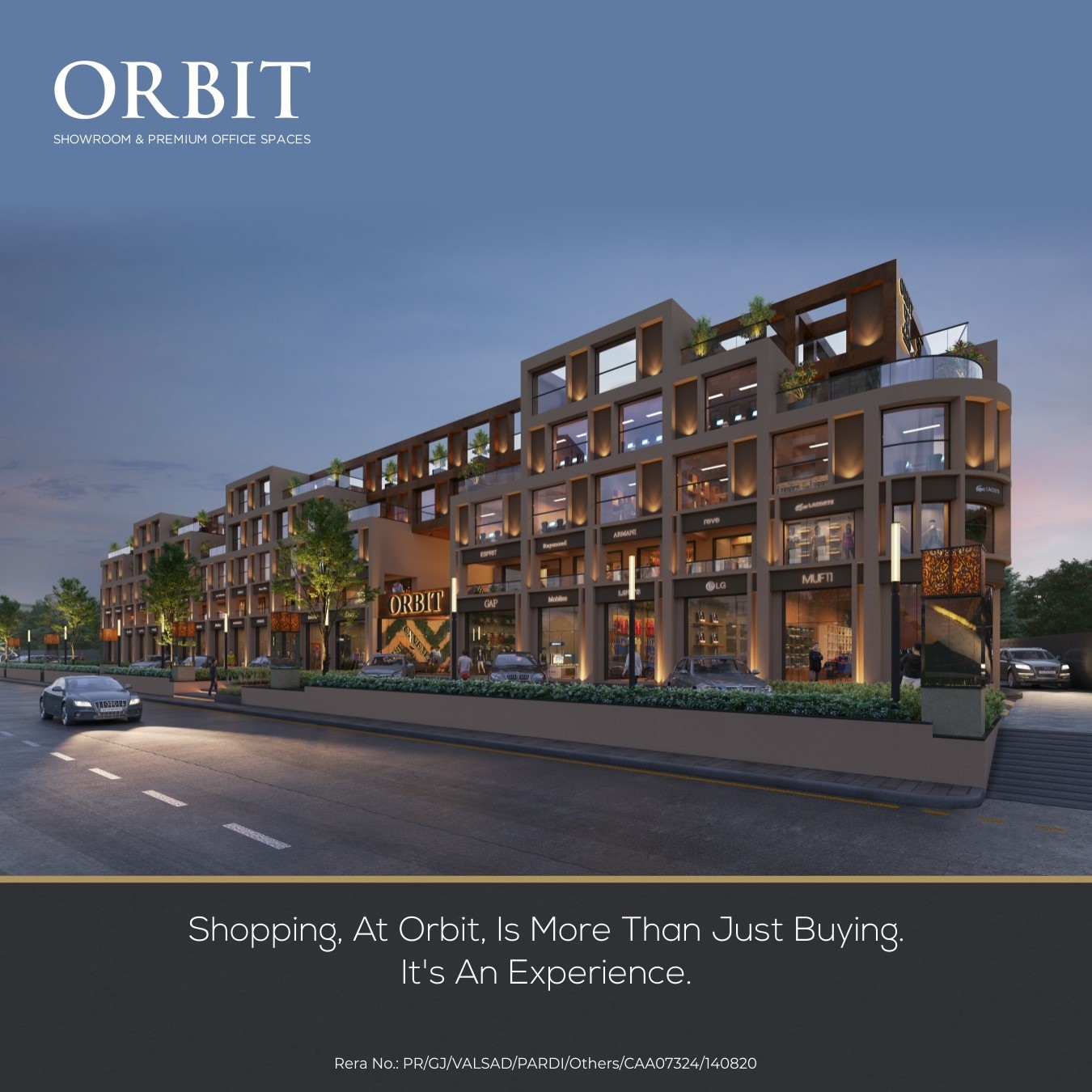 Pramukh Group,  PramukhGroup, PramukhOrbit, Vapi, CommercialSpaces, Shops, Showrooms, AClassOfItsOwn, Orbit, Shopping, Experience, Business, Retail