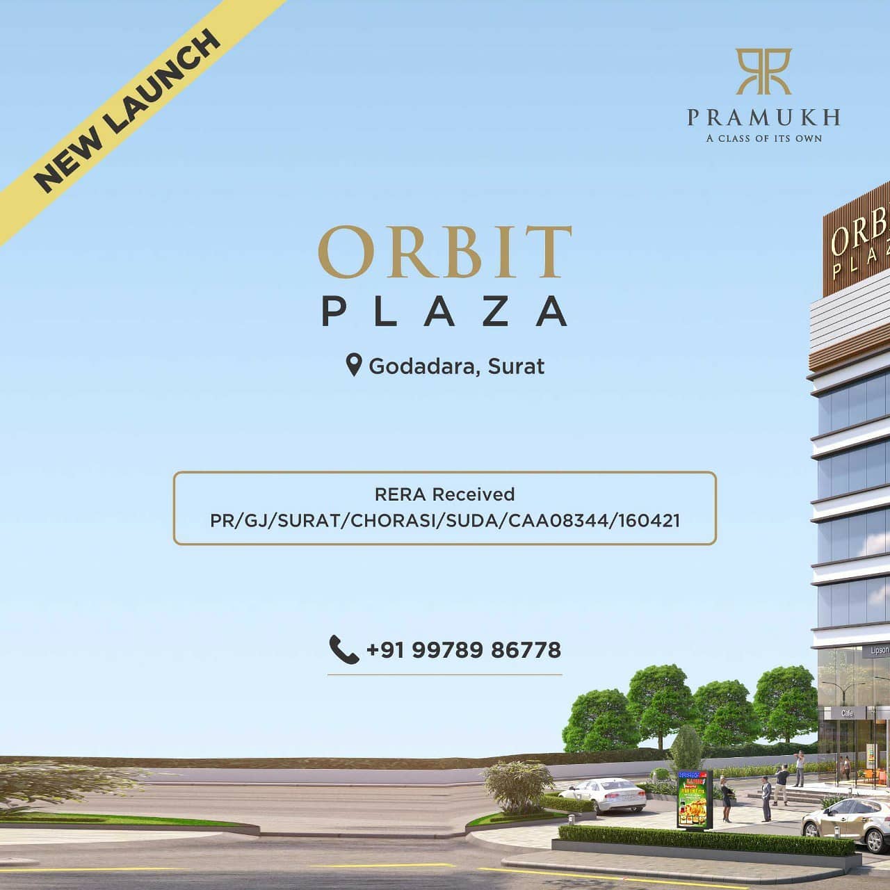 Pramukh Group,  PramukhGroup, OrbitPlaza, Surat, CommercialSpace, Offices, Commercial, rera, reraapproved, suratcity, suratskyline