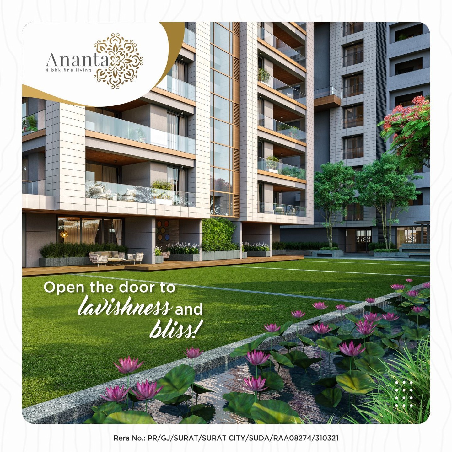 Pramukh Group,  pramukhgroup, luxuriousliving, realestatesurat, propertysurat, Ananta