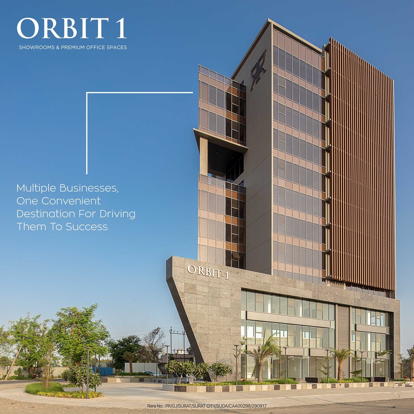 Pramukh Group,  PramukhGroup, AClassOfItsOwn, Surat, RealEstate, Commercial, Shops, Showrooms, Orbit1