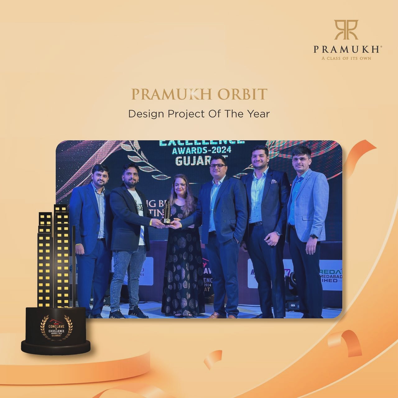 Pramukh Group,  pramukhgroup, orbit, onetapi, vivanta, vivan, achievement, grateful, blessed, Prashantbhatu, realtyplus