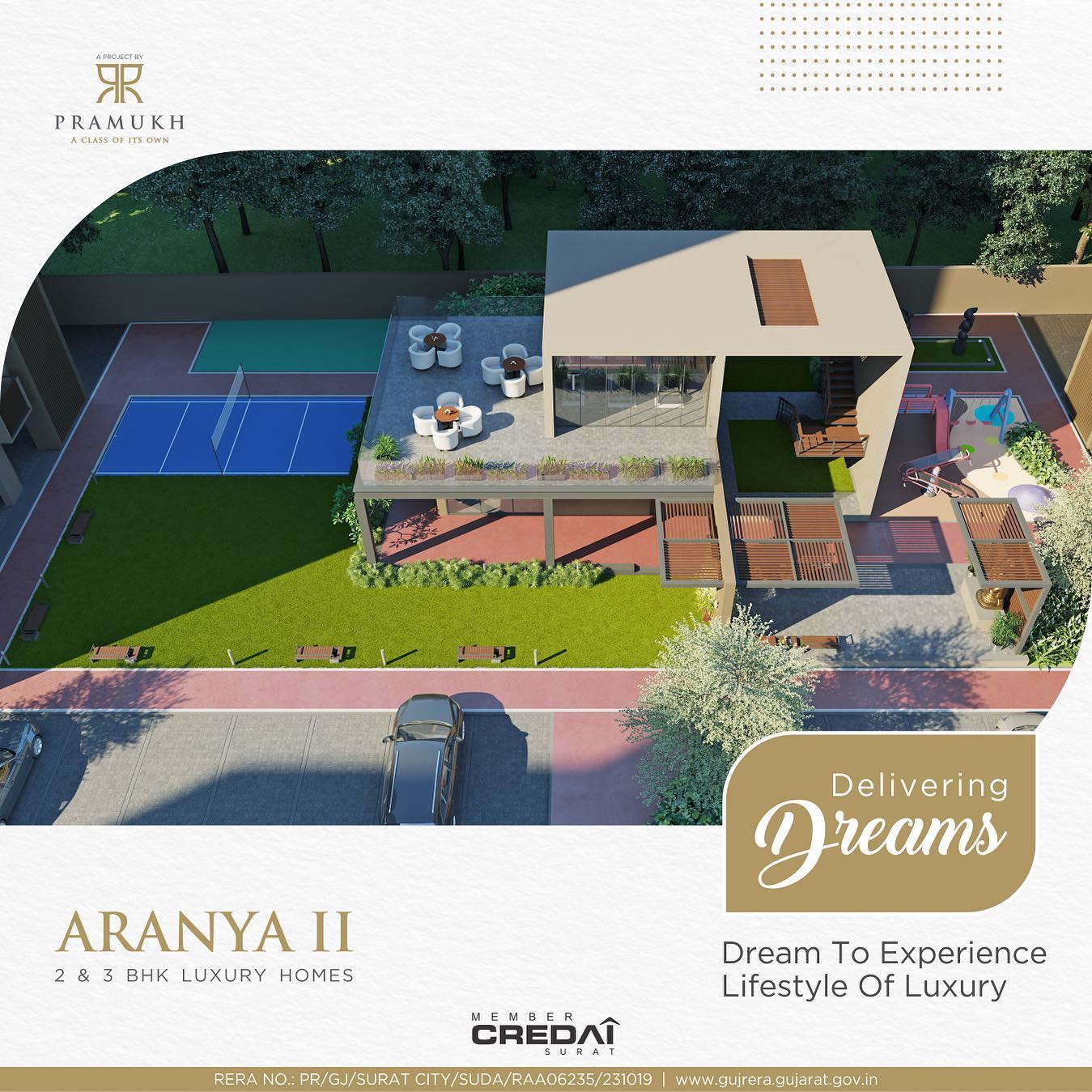 Pramukh Group,  PramukhGroup, RealEstate, AClassOfItsOwn, Residential, Aranya2, Surat, ResidentialProperty, ResidentialProjects, 3BHK, 2BHK, 3BHKApartments, 2BHKApartments