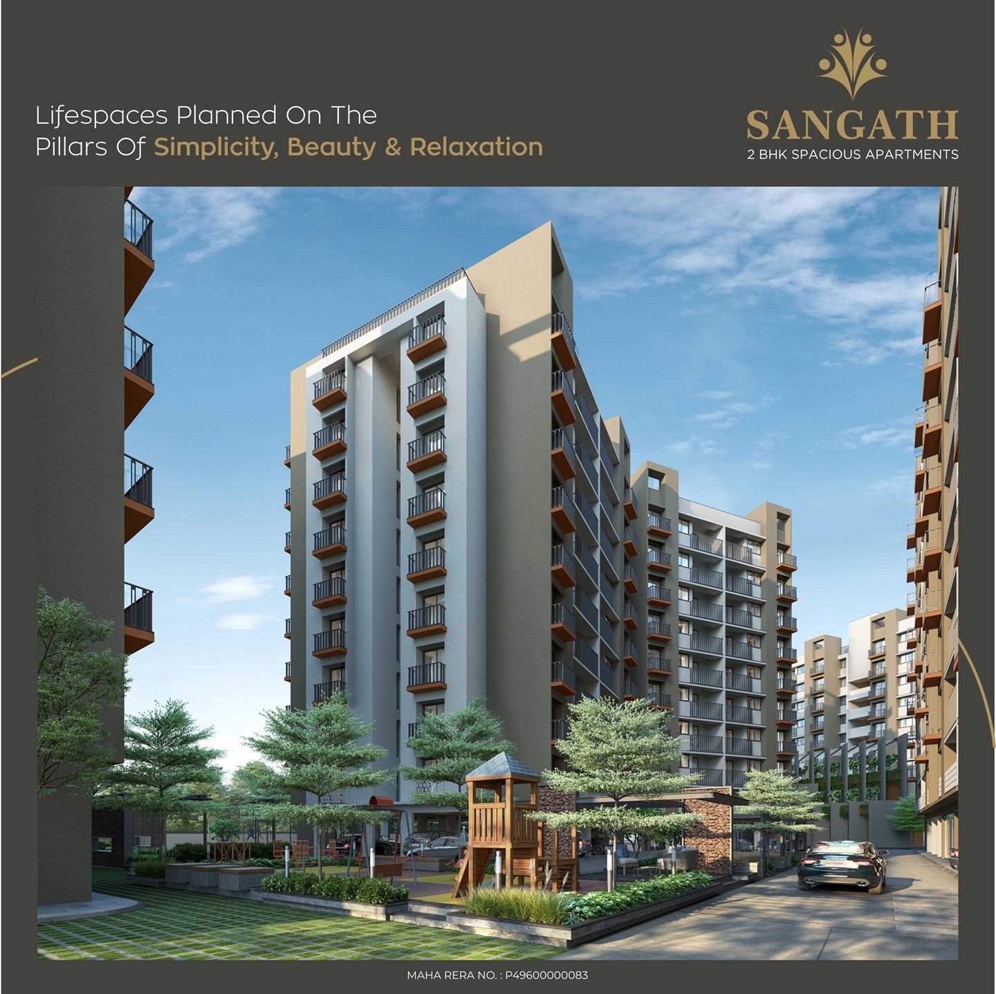 Pramukh Group,  PramukhGroup, AClassOfItsOwn, Silvassa, RealEstate, Residential, 2BHK, Sangath