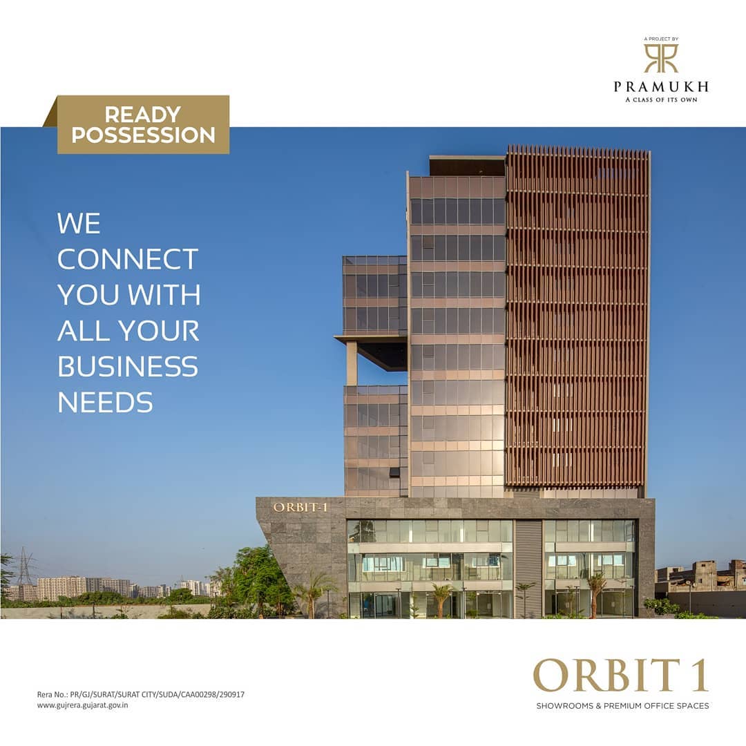 Pramukh Group,  Orbit1, Surat,, PramukhGroup, RealEstate, Commercial, BusinessHub