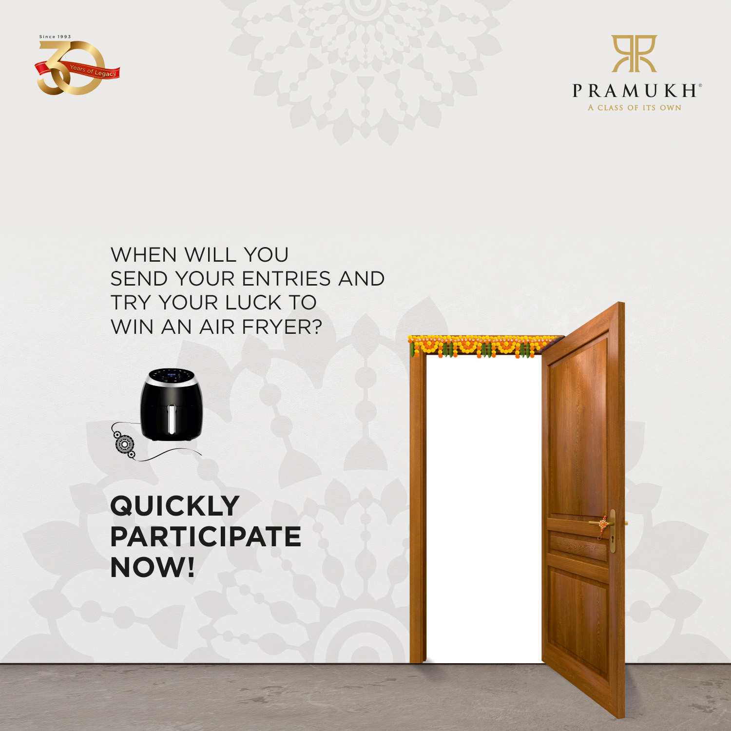 Pramukh Group,  pramukh, pramukhgroup, pramukhhomes, rakshabandhan, GharKaBandhan, PramukhBandhan, explorepage, home, staytuned, contestalert, winbig, winner