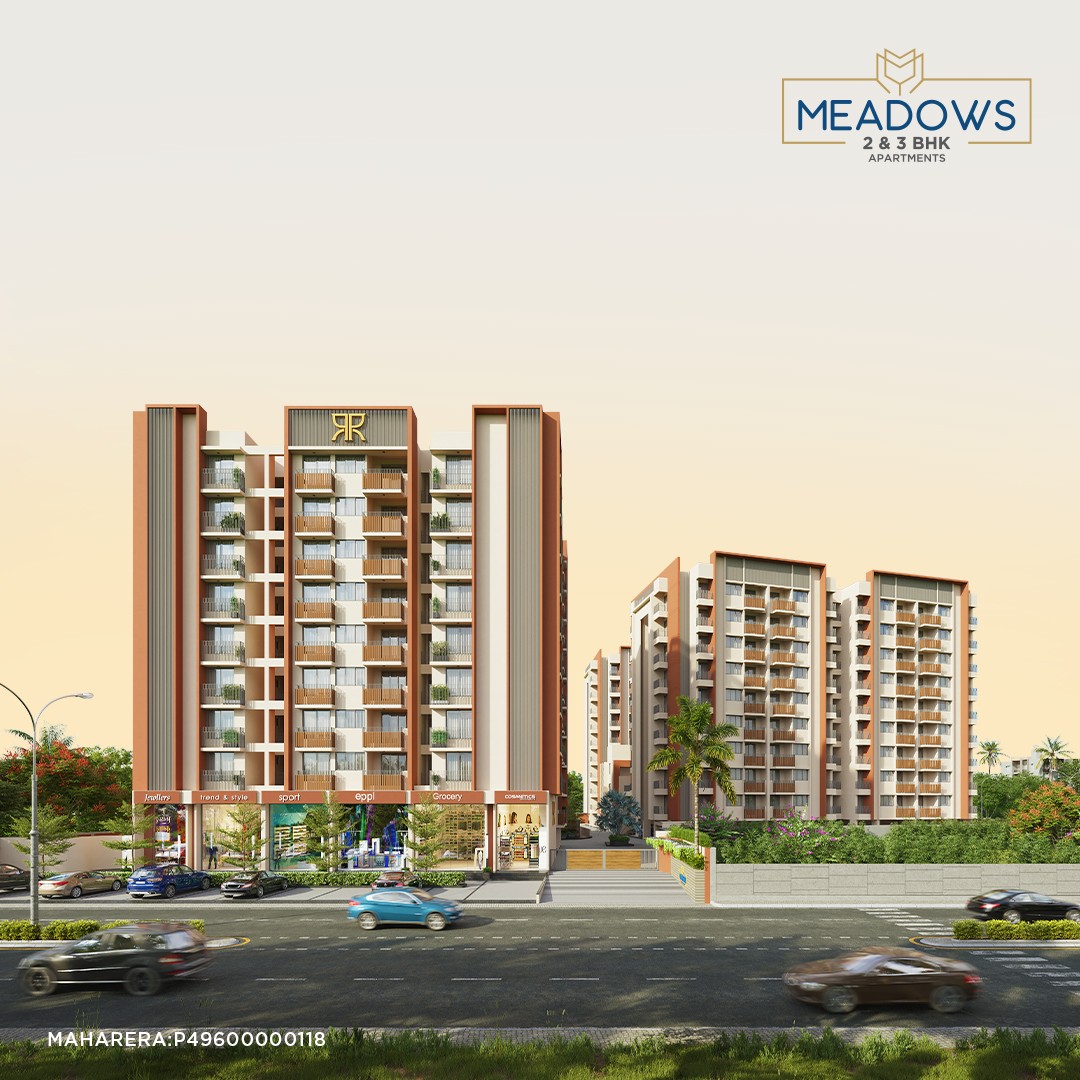 Pramukh Group,  Pramukhgroup, Meadows, 2BHK, 3bhk, Silvassa, Realestate, Silvassaproperty, Realestatesilvassa, Spacioushomes
