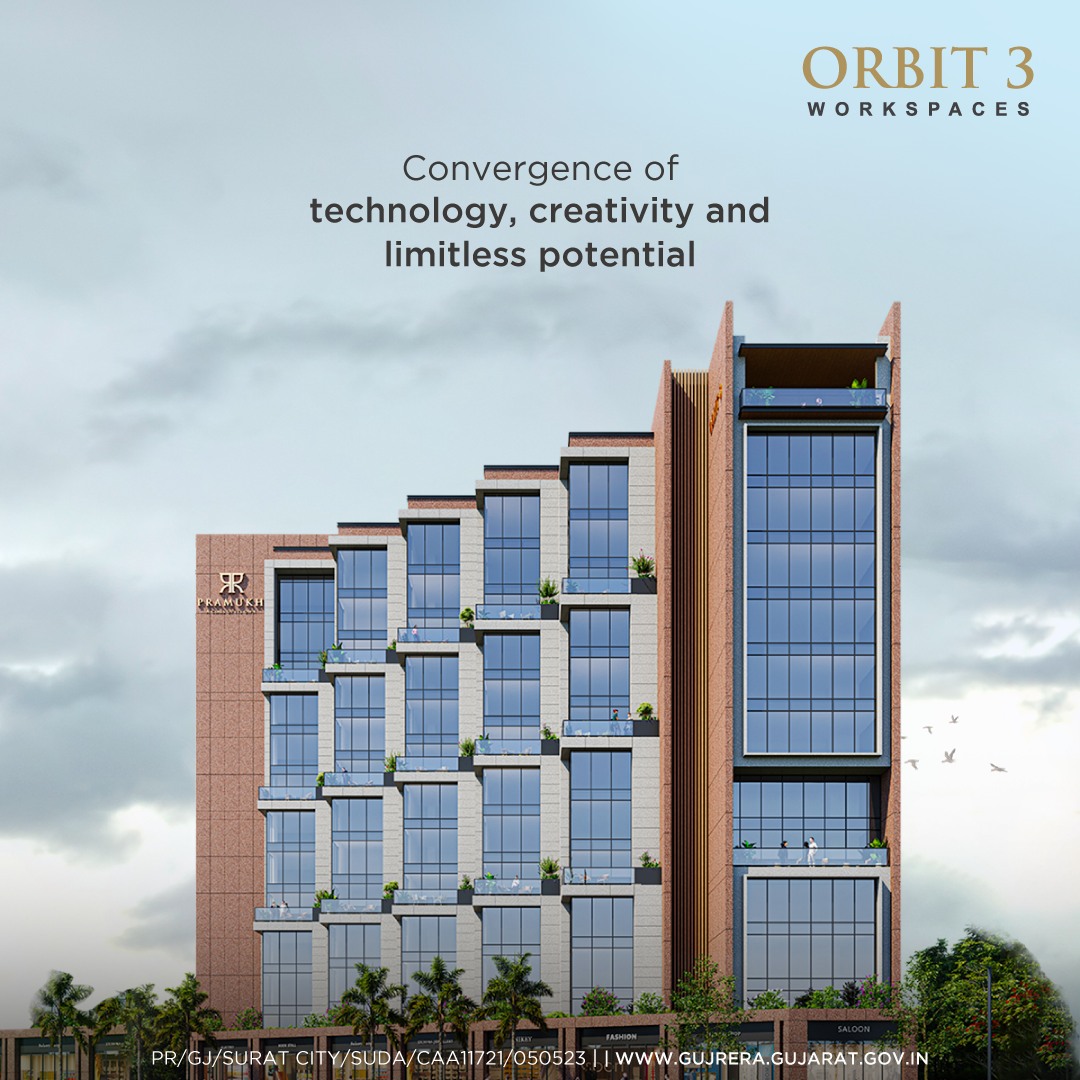 Pramukh Group,  Orbit3, Pramukh, surat, pramukhhomes, pramukhgroup, realestate, realestateindustry, Realesatesurat, suratproperties, Explorepage, property