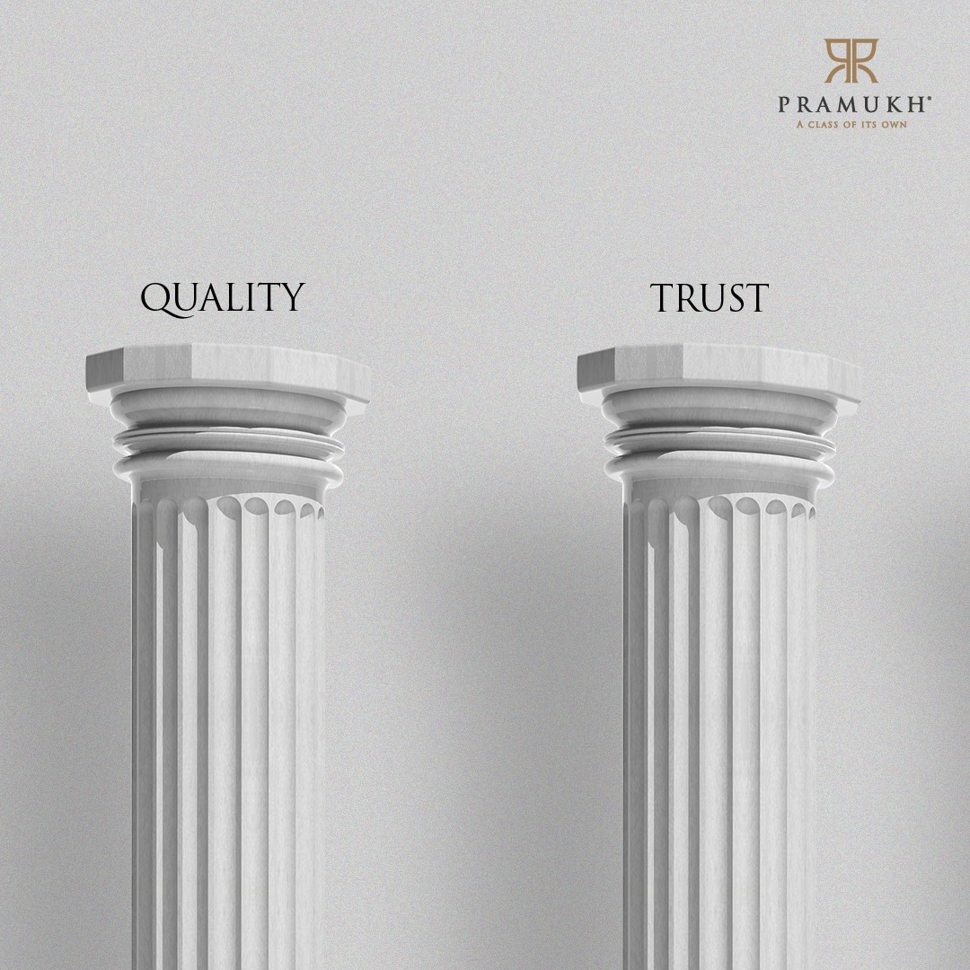 Pramukh Group,  pramukh, pramukhhomes, pramukhgroup, realestatedeveloper, commitment, quality, trust, transparency, equality, ethics, excellence