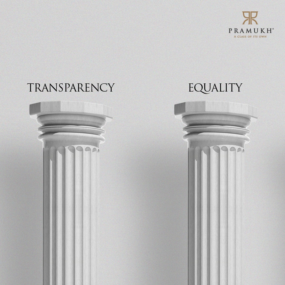 Pramukh Group,  pramukh, pramukhhomes, pramukhgroup, realestatedeveloper, commitment, quality, trust, transparency, equality, ethics, excellence