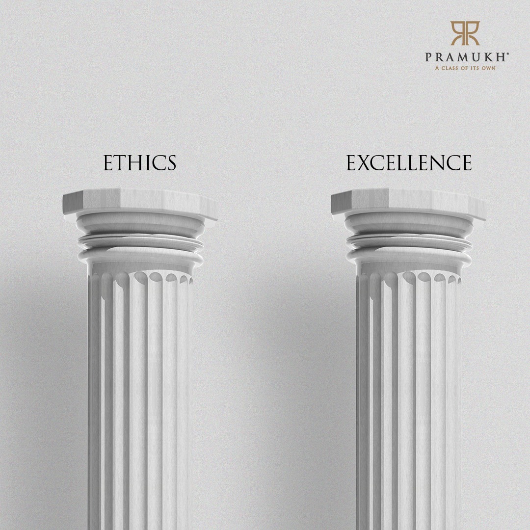 Pramukh Group,  pramukh, pramukhhomes, pramukhgroup, realestatedeveloper, commitment, quality, trust, transparency, equality, ethics, excellence