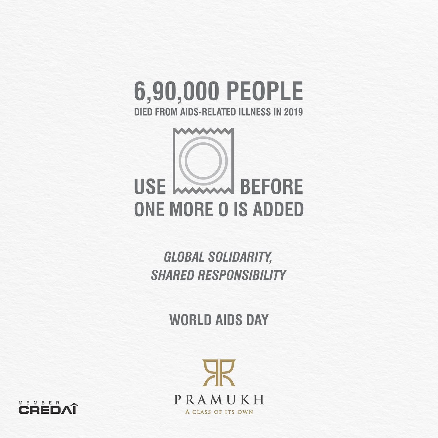 Pramukh Group,  PramukhGroup, RealEstate, AClassOfItsOwn, worldaidsday2020