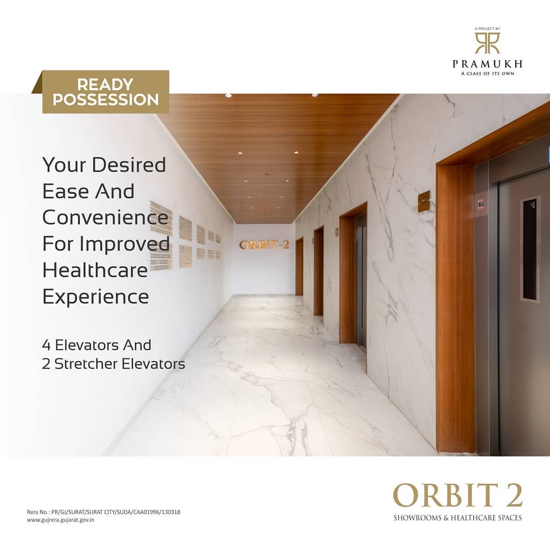Pramukh Group,  PramukhGroup, RealEstate, HealthcareHub, Orbit2, CommercialSpaces, Surat, Commercial