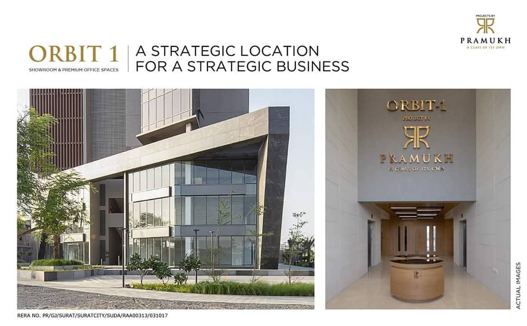 Pramukh Group,  PramukhGroup, Orbit1, CommericalSpace, Surat