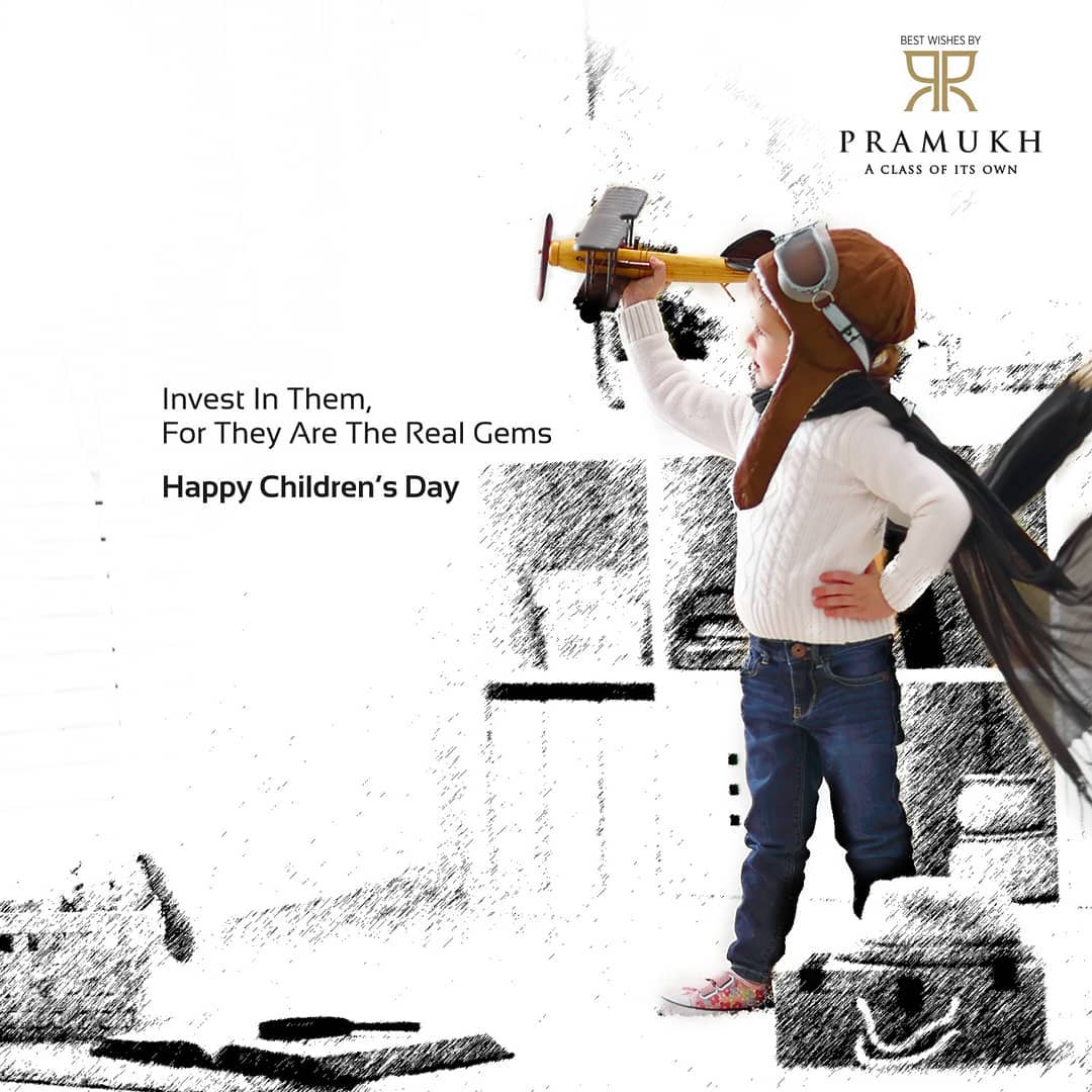 Pramukh Group,  PramukhGroup, RealEstate, HappyChildrensDay, ChildrensDay, ChildrensDay2019