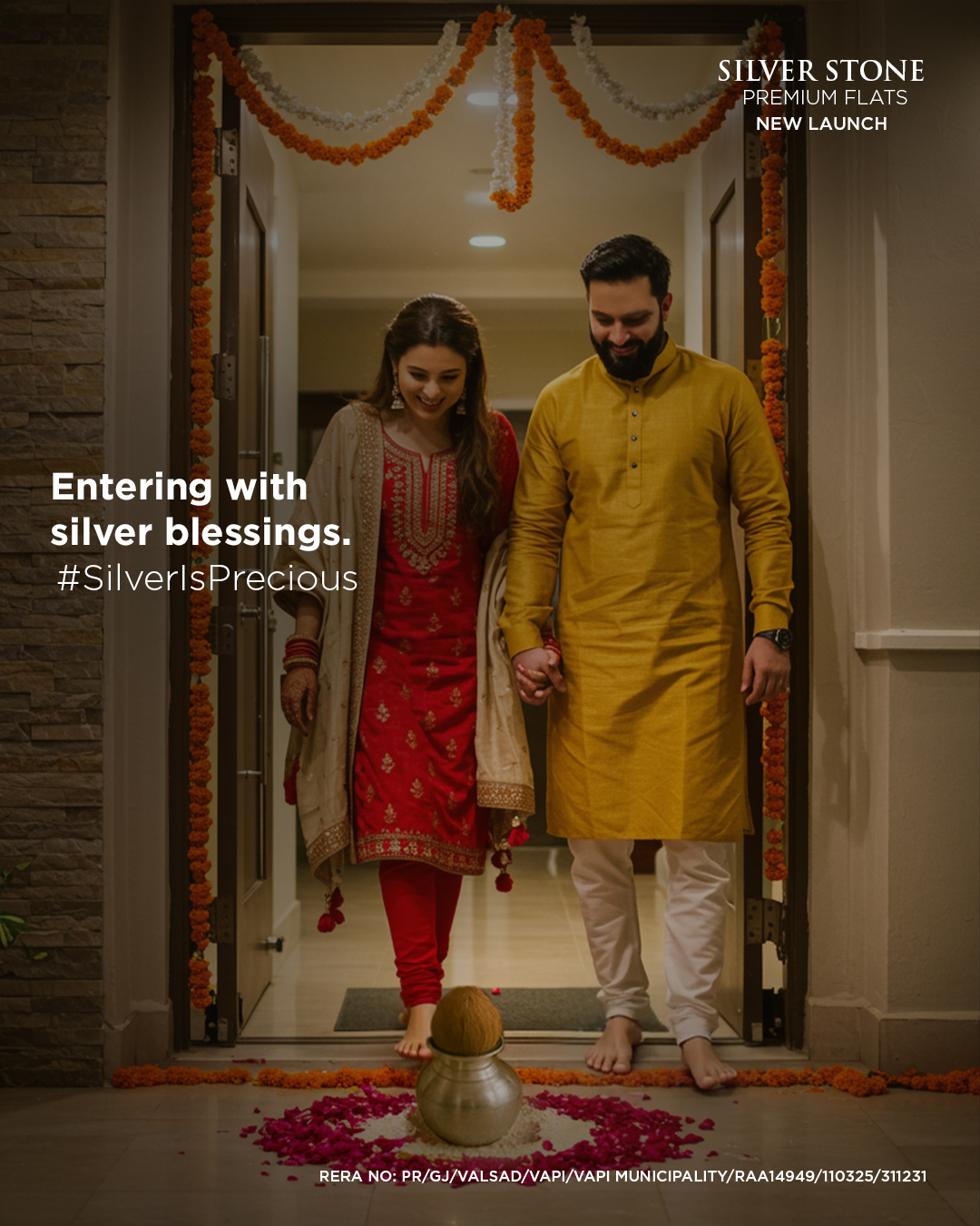 Pramukh Group,  SilverstoneVapi, SilverIsPrecious, ComingSoon, StoneSeries, pramukh, pramukhgroup, pramukhhomes, Luxury