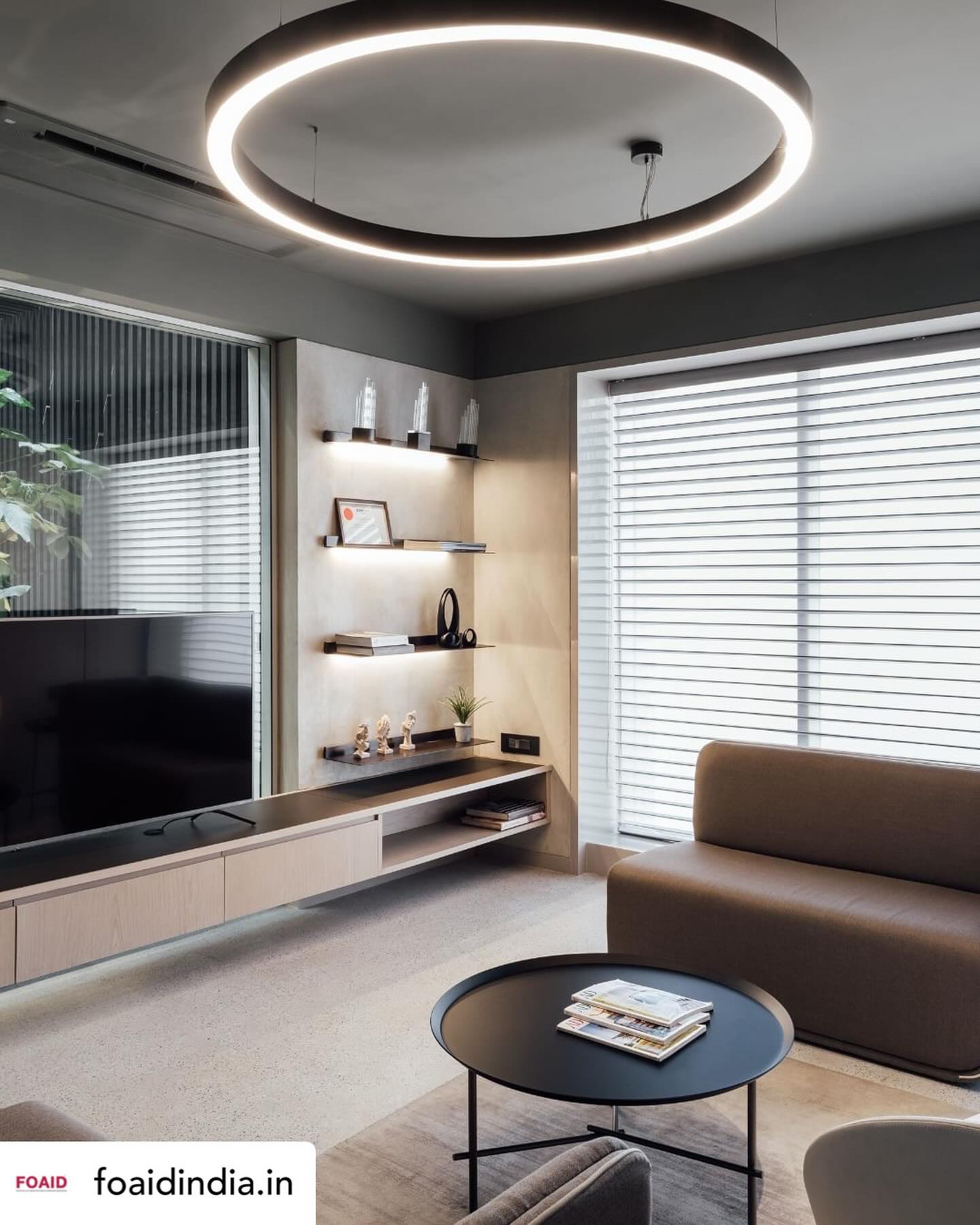 Pramukh Group,  foaid, architecturaldesign, interiordesign, arjunrathidesign, lightformsemotion, lighting, sacredgeometry, hanginglight, shikhara, modernliving, interiorspace, interiordesigncommunity, interiorsblog, interiorpassion, residentaldesign, residentialarea, residental, designerhome, designer, pramukh, pramukhgroup