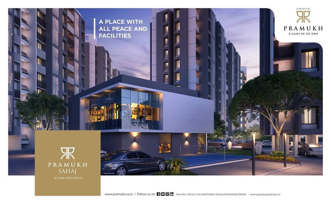 Pramukh Group,  SilverStone, PramukhSilverStone, NewChalaVapi, VapiHomes, PramukhGroup
