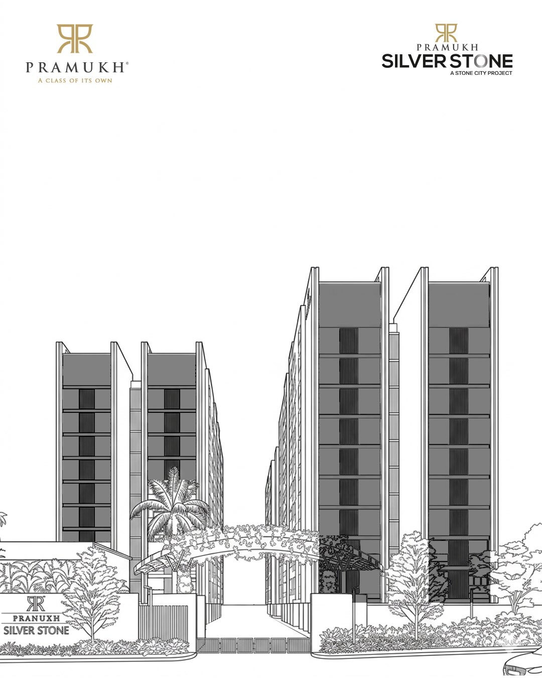 Pramukh Group,  SilverStone, PramukhSilverStone, NewChalaVapi, VapiHomes, PramukhGroup
