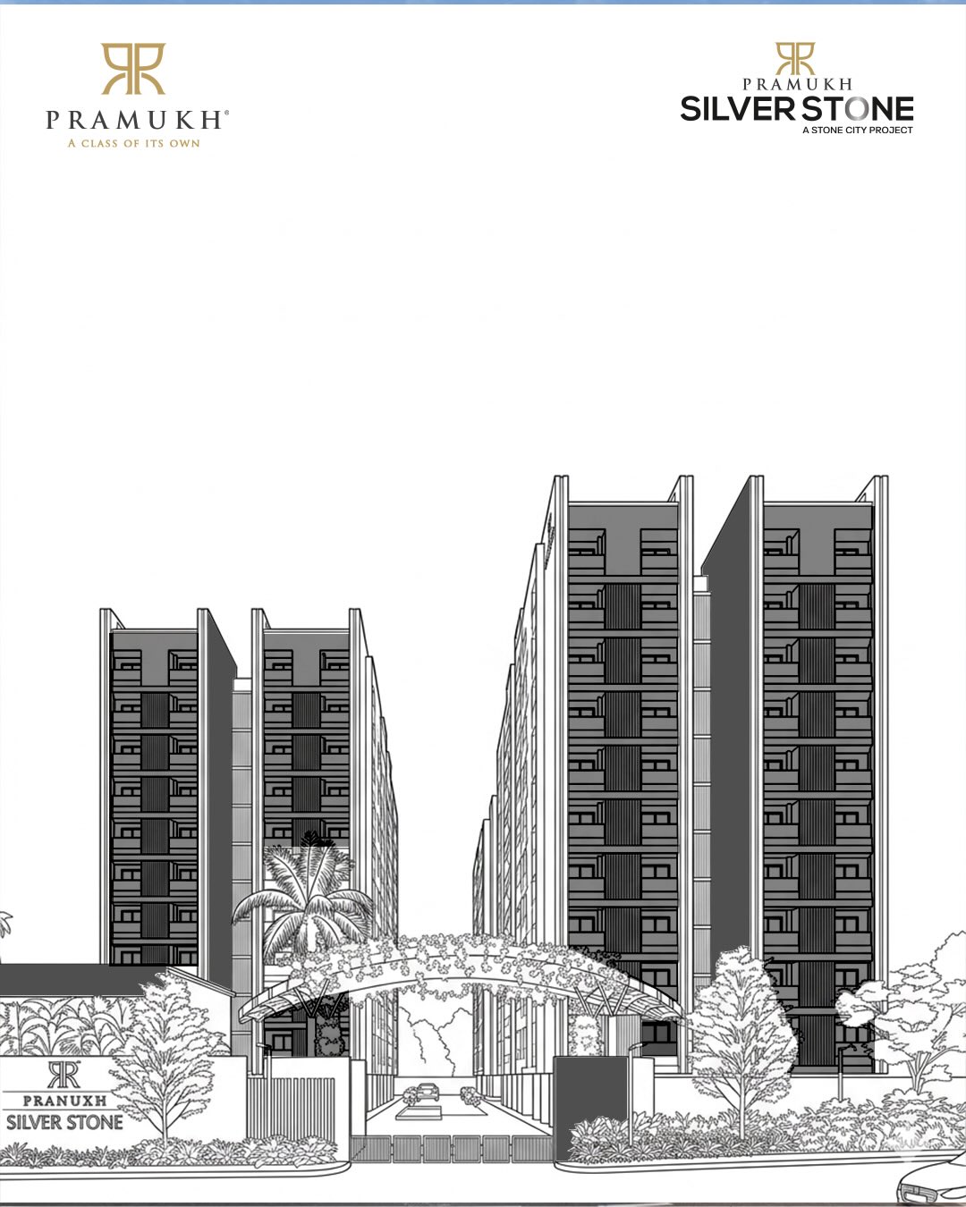 Pramukh Group,  SilverStone, PramukhSilverStone, NewChalaVapi, VapiHomes, PramukhGroup