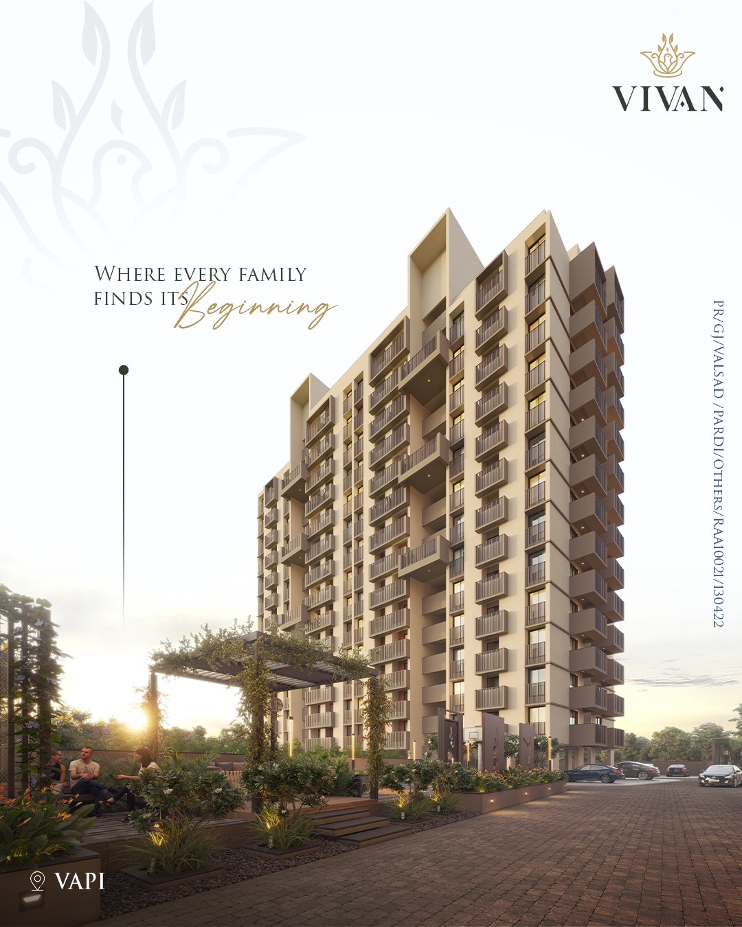 Pramukh Group,  PramukhVivan, VapiHomes, BuiltForGenerations, FamilyLiving, PramukhGroup