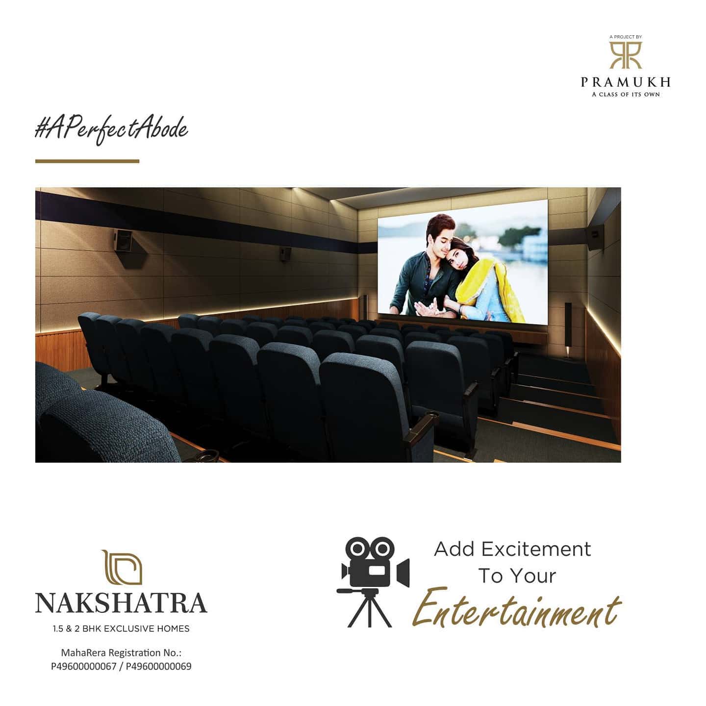 Pramukh Group,  Residential, Nakshatra, AffordableHomes, Silvassa, ResidentialProperty, ResidentialProject, 2BHK, 2BHKApartments, APerfectAbode