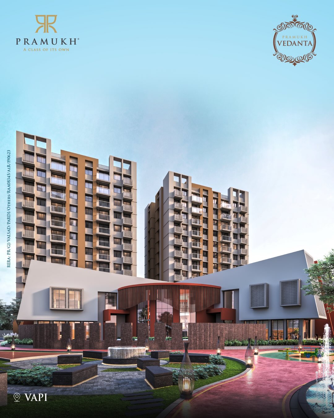 Pramukh Group,  PramukhVedanta, VedantaVapi, ChalaVapi, VapiHomes, PramukhGroup
