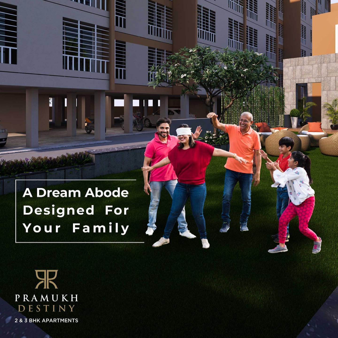 Pramukh Group,  PramukhGroup, RealEstate, AClassOfItsOwn, ResidentialProperty, 2BHK, 3BHK, Destiny, Vapi, PramukhDestiny