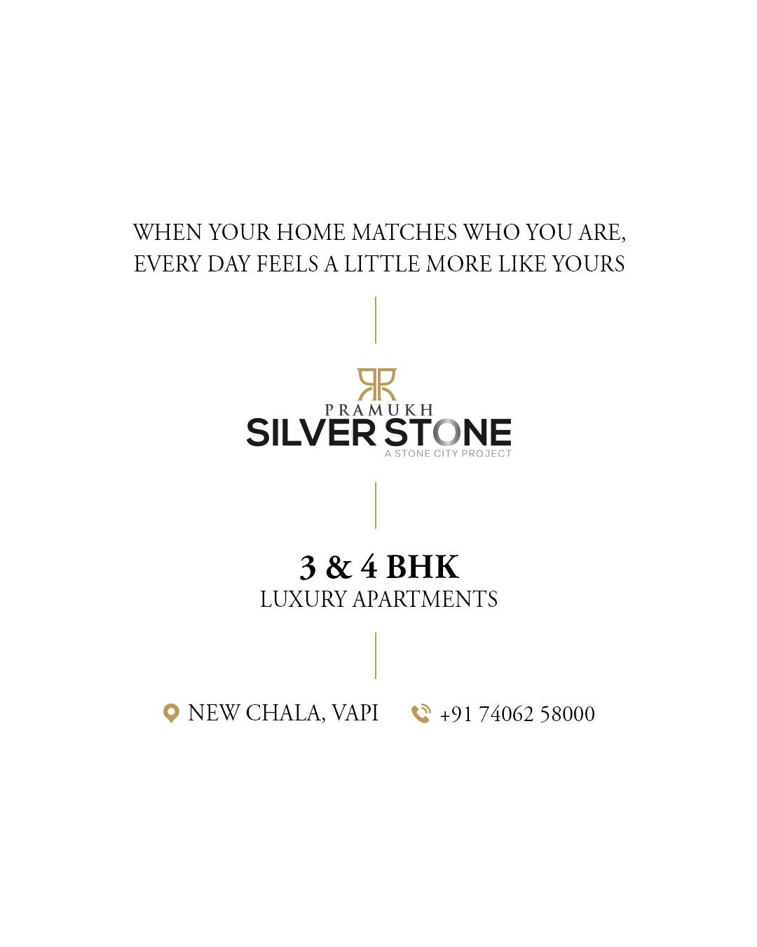 Pramukh Group,  SilverStone, PramukhSilverStone, NewChalaVapi, LuxuryApartmentsVapi, PramukhGroup