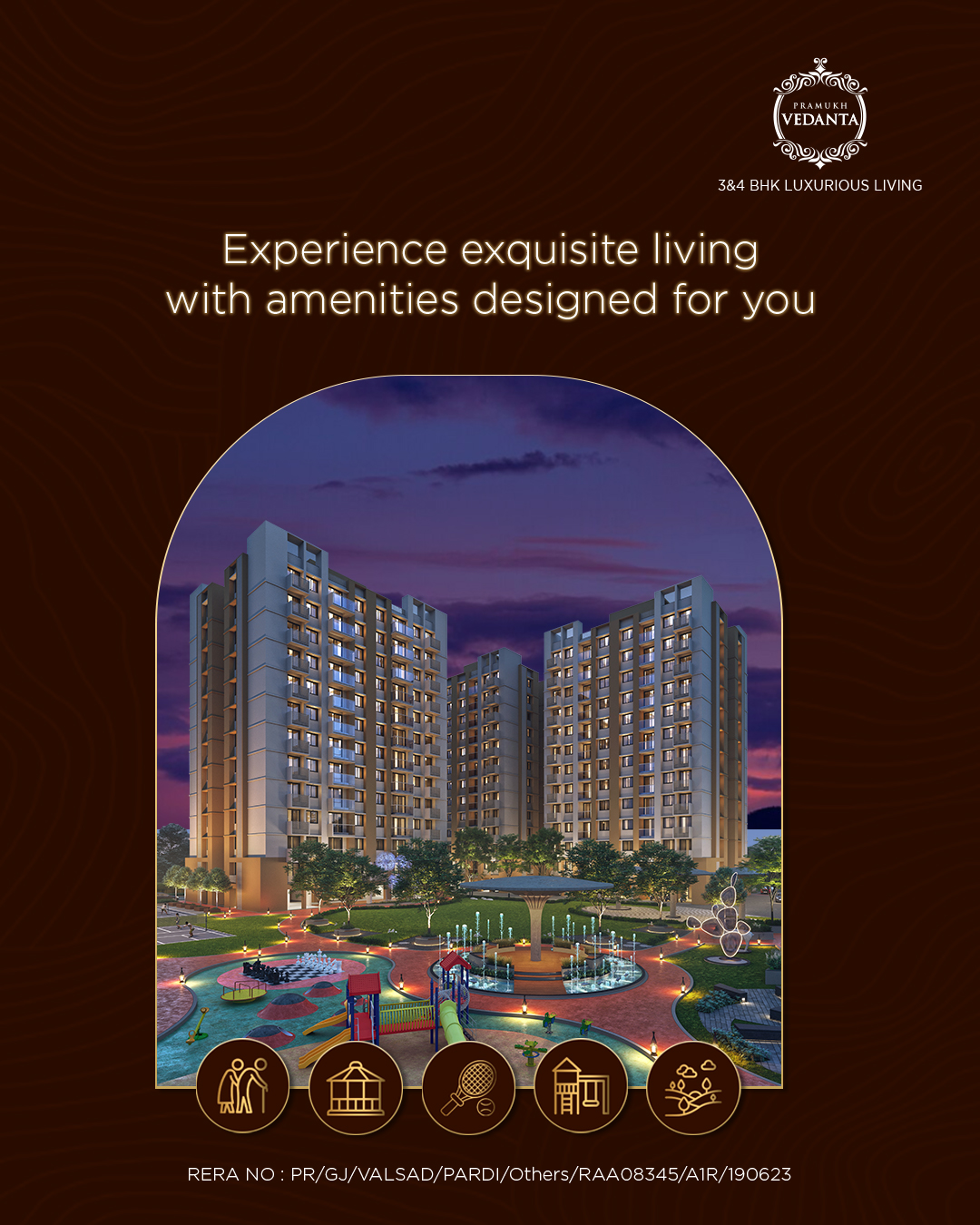 Pramukh Group,  LiveExquisitely, pramukh, pramukhhomes, pramukhgroup, homes, houses, explorepage, realestate, realestatedeveloper, vapi, vedanta