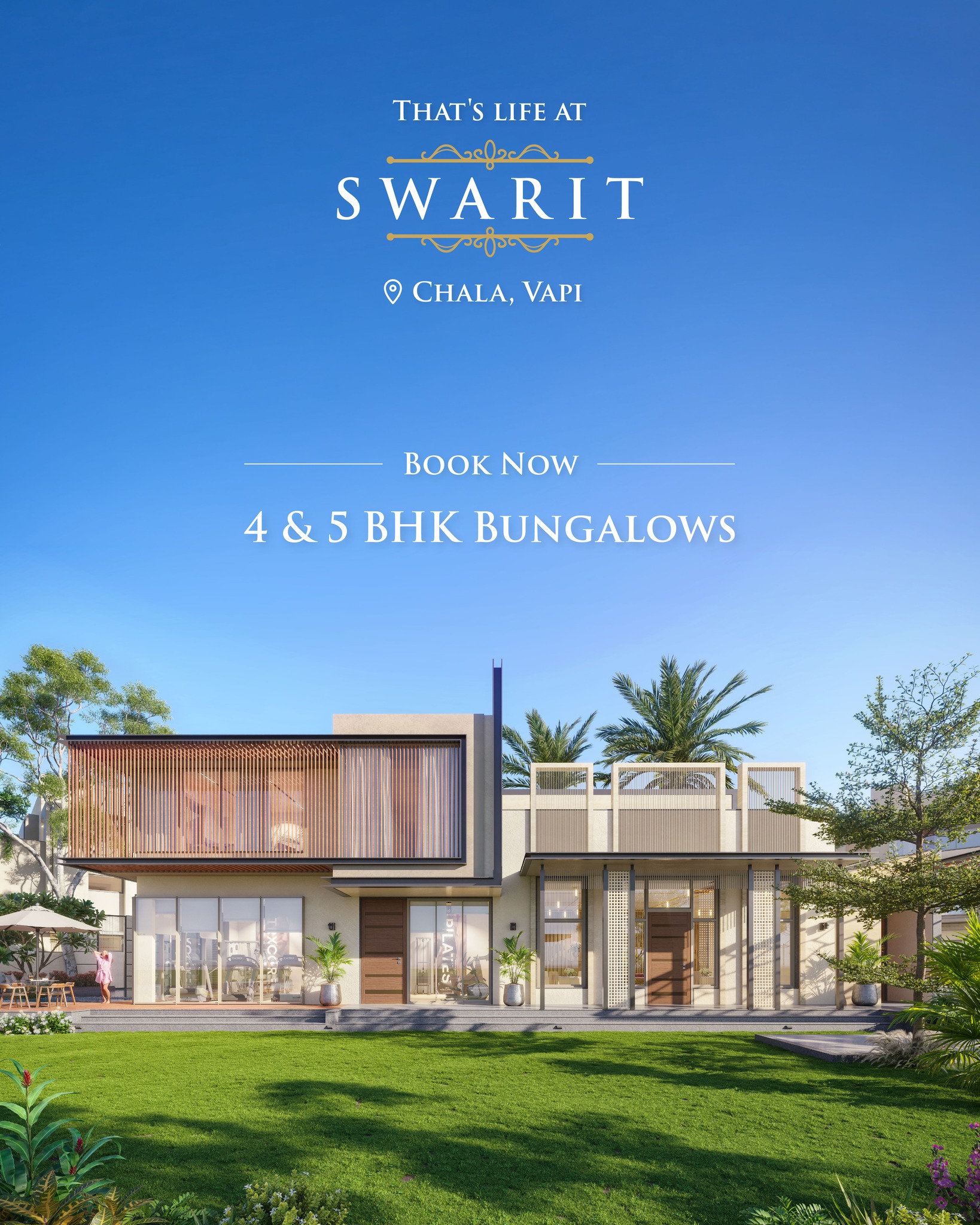 Pramukh Group,  Swarit, NewChala, LuxuryLiving, BungalowLife, PramukhGroup